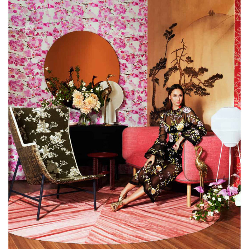 Art Hide Cowhide Area Rug in Pink