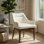 Ensemble de 2 chaises d'appoint Pery Chenille