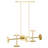 8 - Light Dimmable Sputnik Modern Linear Chandelier-44138660