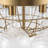 4-light Handcrafted Glass Bubble Semi-flush Mount