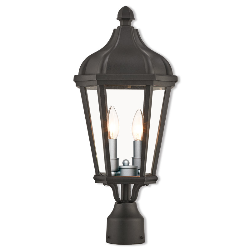 Anguel Transparent Lantern Head, Textured Black