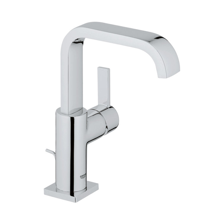 Allure Single Hole Bathroom Faucet with Drain Assembly
