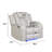 Senol 38'' Faux Leather Reclining Chair-394676969