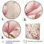 «Pink Green Magnolias Elegance Landscape», reproduction sur toile-1269870518-1188002305
