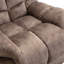 Fauteuil inclinable manuel rembourré en microfibre de 39,4 po de largeur avec accoudoirs Preana-1333887195