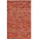 Ferrera Striped Handmade Flatweave Rust Area Rug