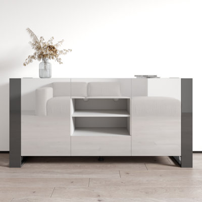 Togut 64.5" Sideboard with High Gloss Finish