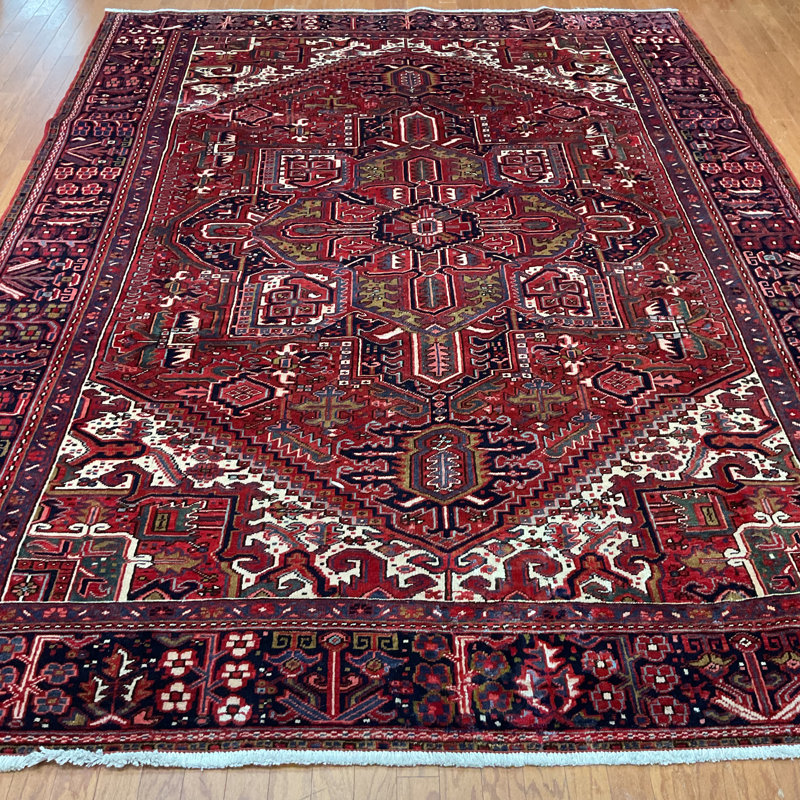 Tapis en laine fait à la main Heriz Herat