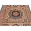 5x7 Ivory and Light Grey Turkish Tribal Rug