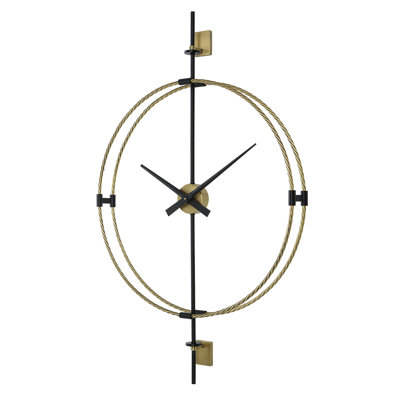 Très grande horloge murale 30 po