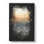High over the Los Angeles Skyline - Wrapped Canvas-56645119