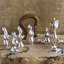 Crèche de Noël miniature 6,5 po Nambe
