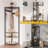 Semi-circular Corner Coat Rack Stand Hall Tree With 6 Hooks-583520669