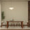 Ash wood solid wood rectangular dining table set