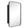 Haslem Recessed Framed Medicine Cabinet with Mirror and Adjustable Shelves