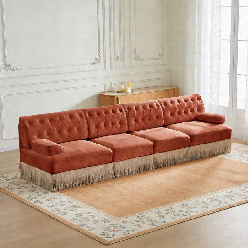 Canapé Chesterfield 135,6 po