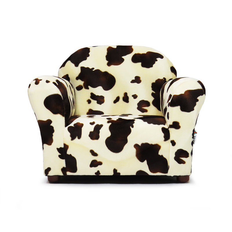 Jovanni Kids Club Chair, Animal Print