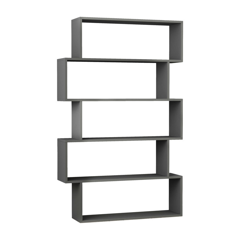 Maison 158.8cm H x 95cm W Standard Bookcase, Anthracite