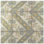 Klinker Retro 13" x 13" Ceramic Patterned Wall & Floor Tile