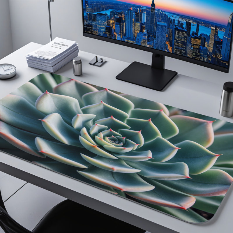 Polyester Desk Pad, 23.6x13.8