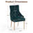Button-tufted Wing Back Upholstered Dining Chair Side Chair (set Of 6)-118609679-118346895