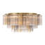 Shaurya 16 Light Aged Brass Flush Mount-2068025919
