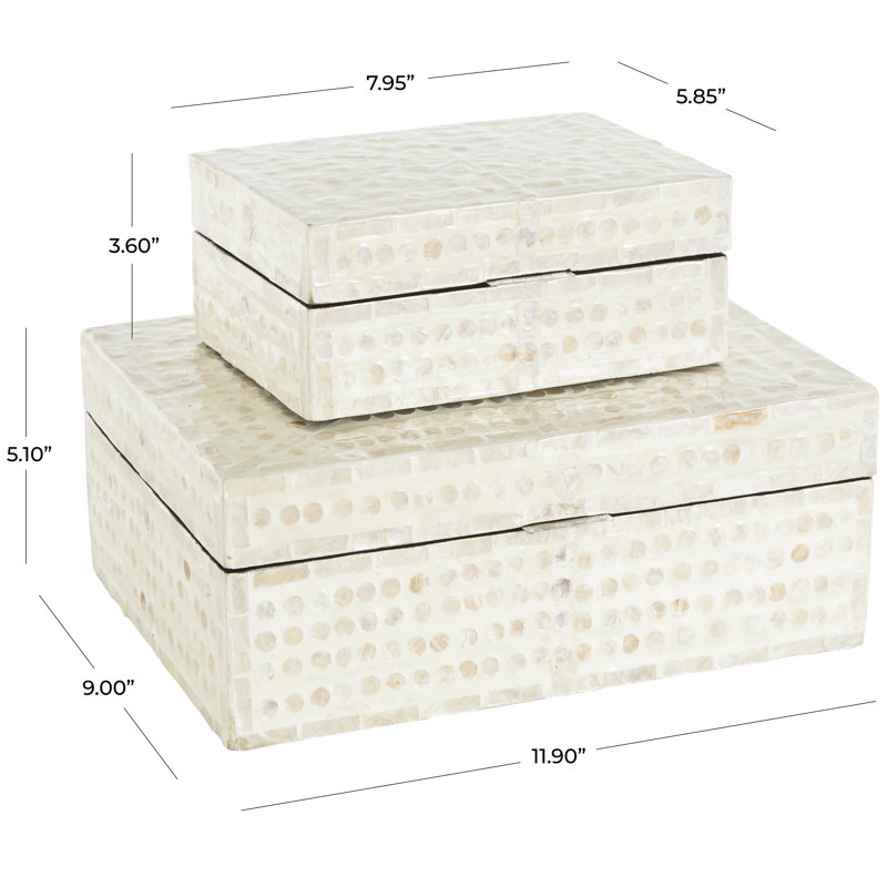Armadi 2 Piece Decorative Box Set