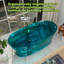 Baignoire de trempage autoportante 63 po