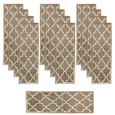 Tapis d'escalier Peltz Trellis Vibrant and Soft