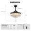 Ventilateur de plafond en cristal Houstyn-625437702-544992387