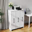 Bibliothèque avec trois portes coulissantes, étagère de rangement à 3 niveaux, bibliothèque de rangement coulissante, armoire de rangement dissimulée dans le salon de la chambre à coucher avec roulettes