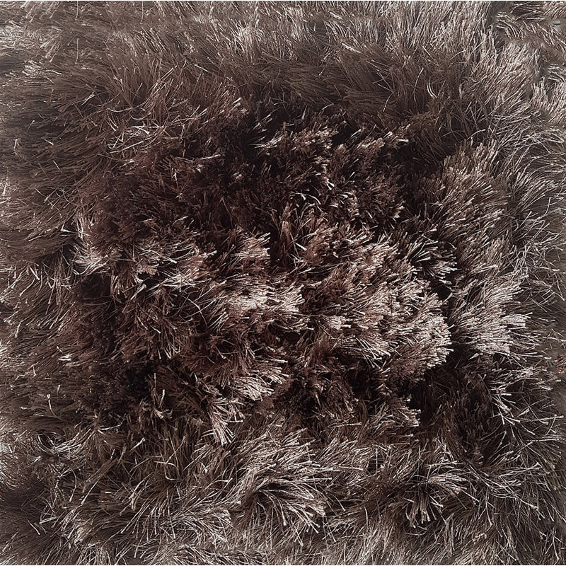 Pinehurst Solid Colour Shag Area Rug, Rectangle 160 x 230cm