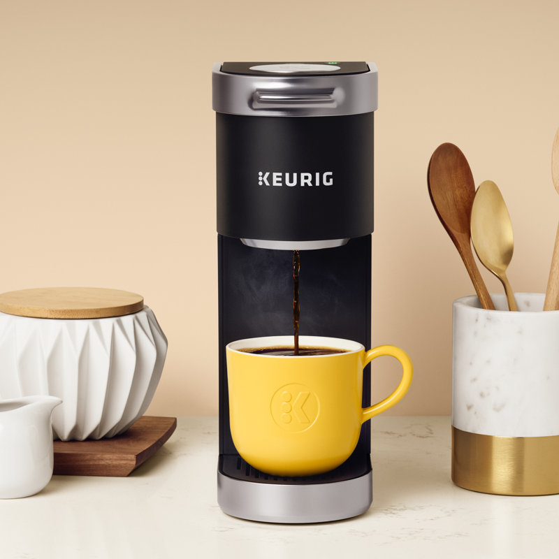 Cafetière à dosettes individuelles K-Cup K-Mini Plus Keurig, Noir