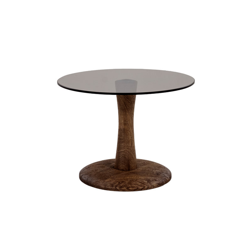 Table basse Boogie, H 15,75 po x l 21,65 po x P 21,65 po, Noir