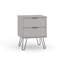Rollo 2 Drawers Bedside Table