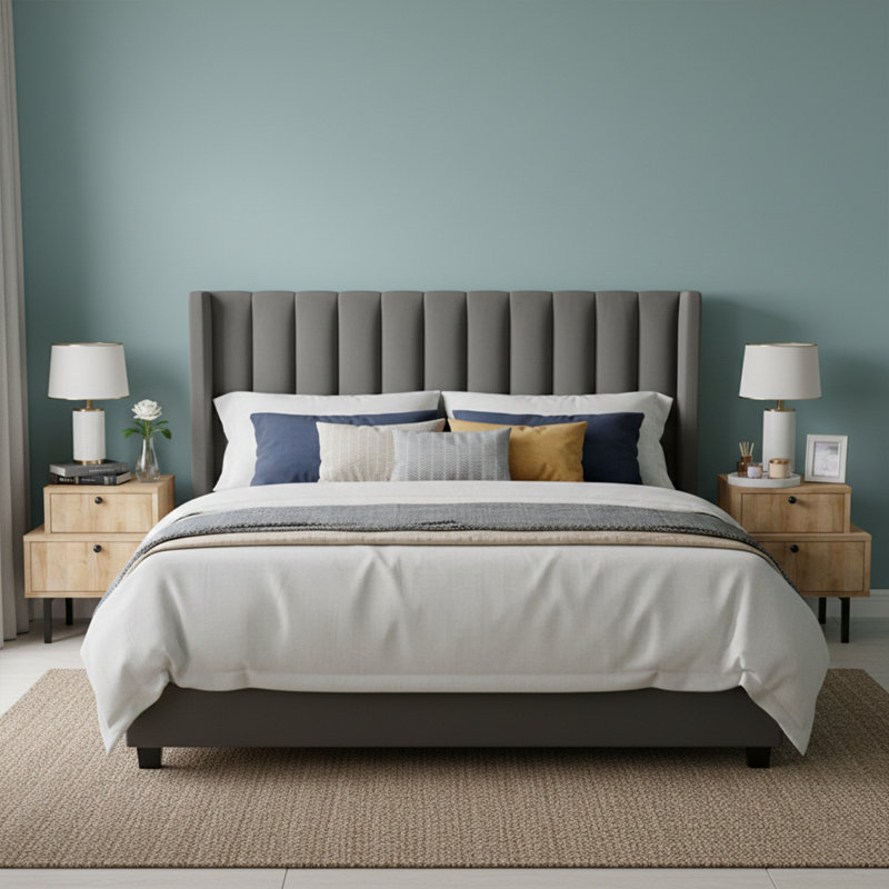 17.72'' W Particle Board / Chipboard Nightstand