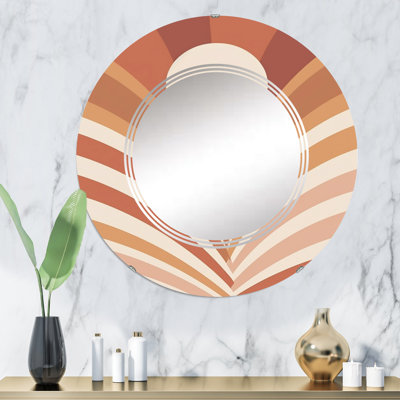 Bechette - Miroir mural moderne rond