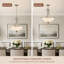 Lustre à 4 lumières à intensité variable-1710317706