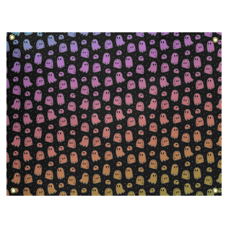 Tapisserie ghost par katelyn elizabeth Kitterman, Intérieur, H 71 po x l 83,5 po