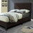 Karas Vegan Leather Platform Bed-803721454-708248005