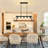 Aarien 5 - Light Rustic Farmhouse Metal Kitchen Island Pendant-208931856