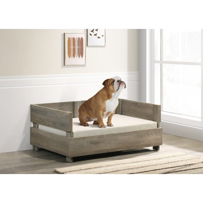 Lit pour chien avec coussin 36 po