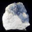 Fluorite bleue - Mine Blanchard, Nouveau-Mexique, États-Unis