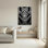 "Geometric Structure", reproduction d'art sur toile, ensemble de 1