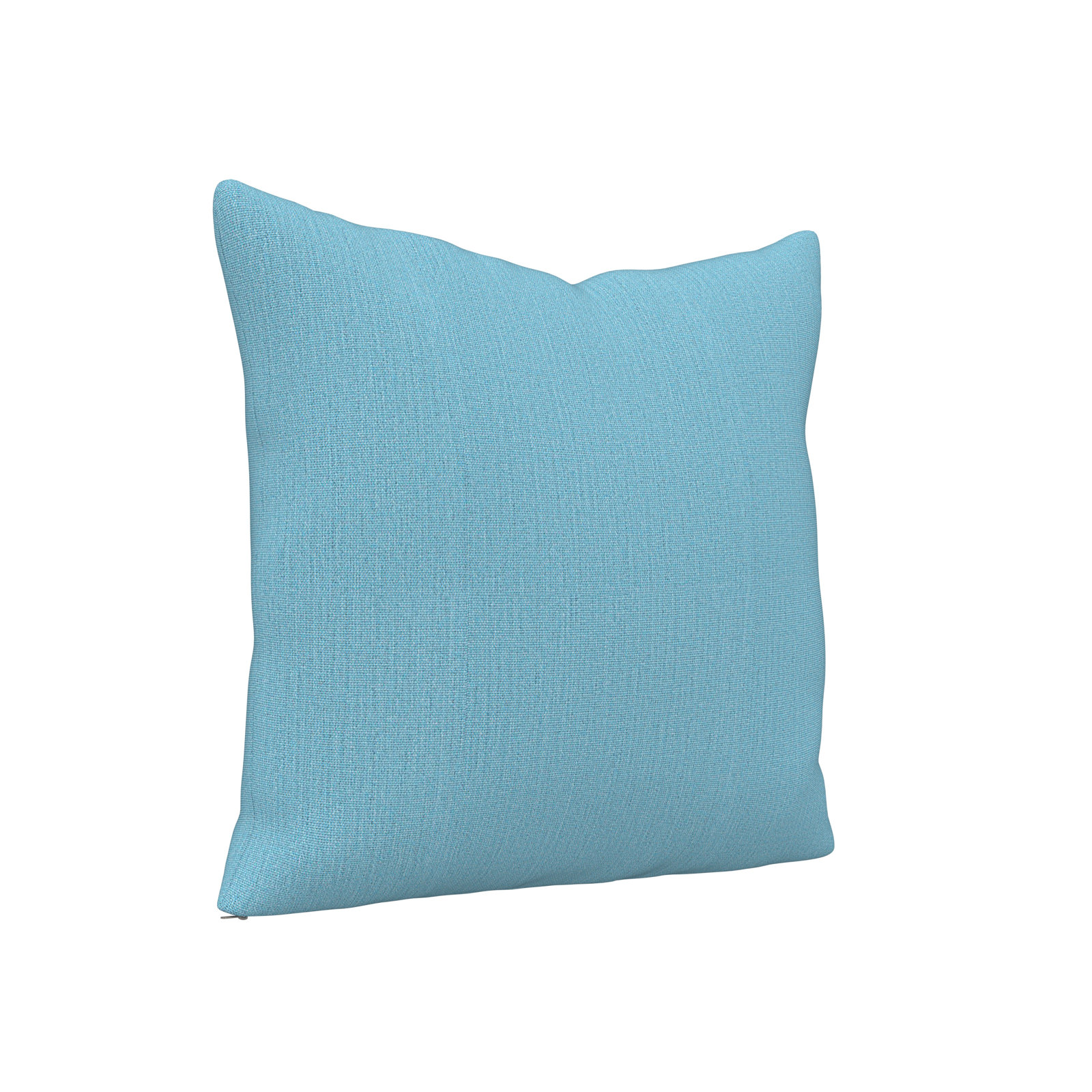 Indoor/Outdoor Throw Pillow, Square 16", Cast Horizon Sunbrella® Plainweave