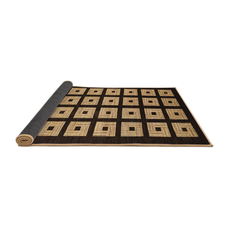 Tapis abstrait moderne 1618, Rond 7 pi