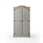 Tilburg 2 Door Solid Wood Wardrobe
