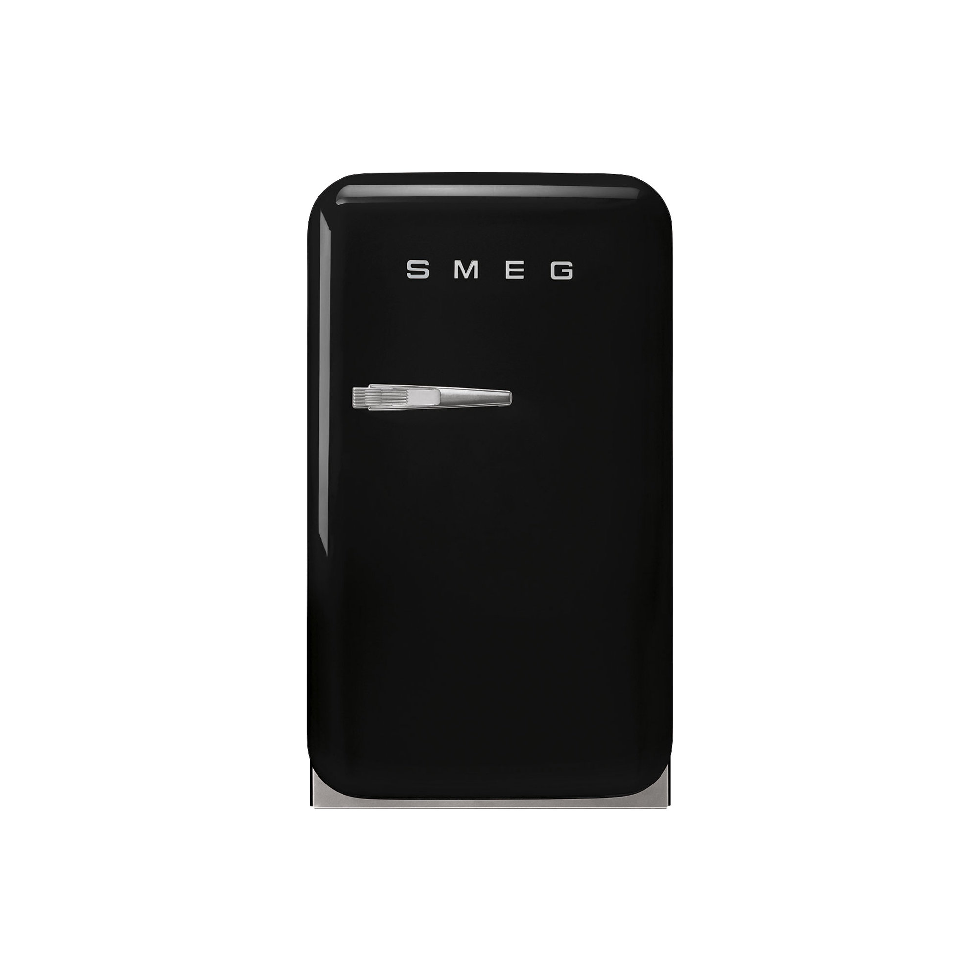 SMEG 50s Style Retro 1.2 cu. ft. Freestanding Mini Fridge, Right, Black