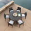 Chaise de terrasse avec coussin Alizee