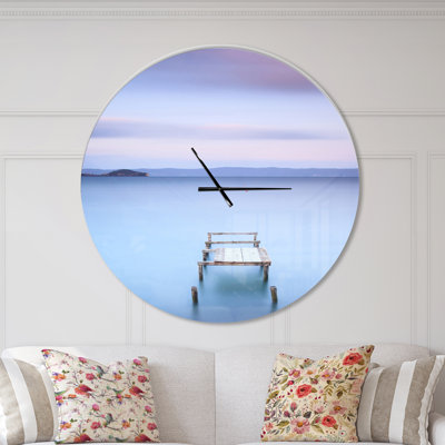 Bright Bright Sky - horloge murale moderne
